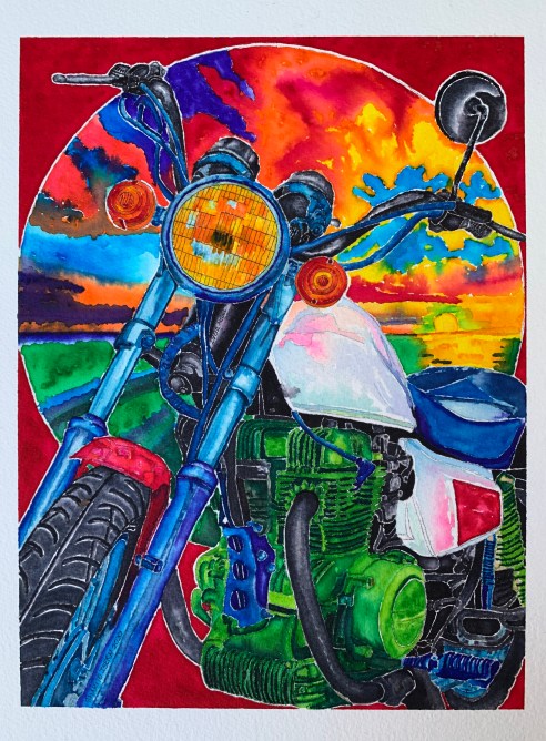 coconut cottage motorcycle