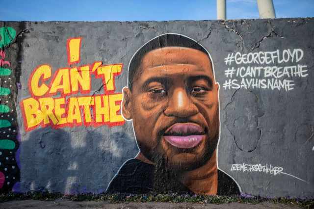 I can't breathe George Floyd